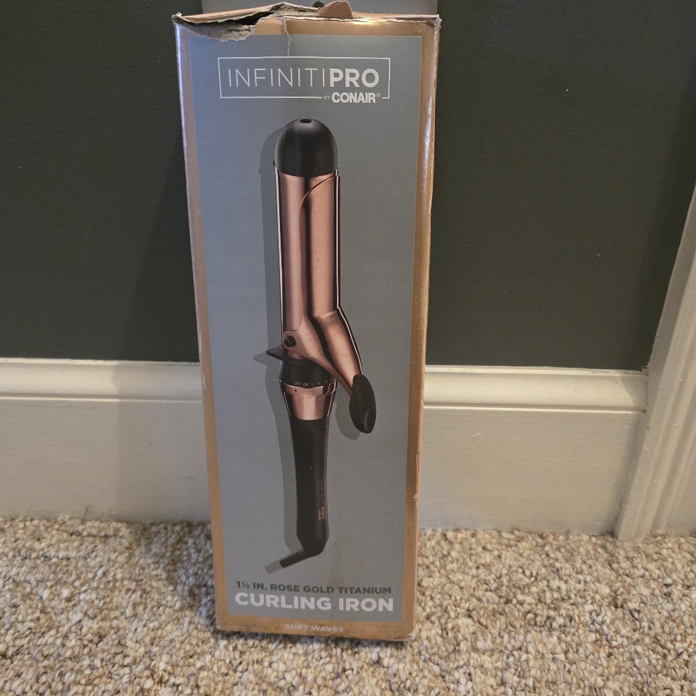 Infiniti PRO  Rose Gold Curling Iron